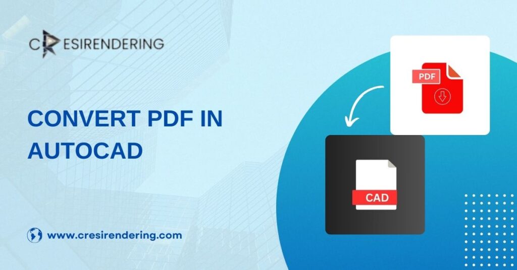 Convert PDF in AutoCAD