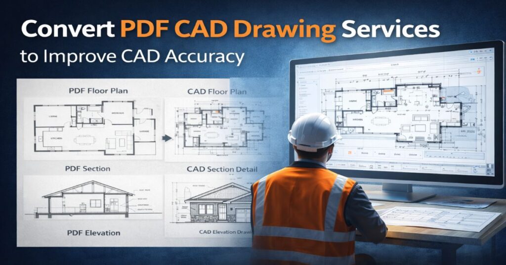 Convert PDF CAD Drawing Services to Improve CAD Accuracy